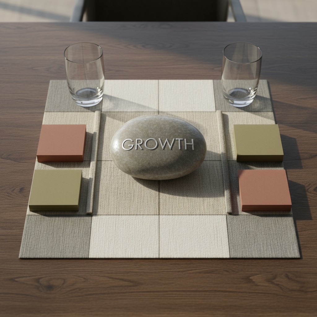 Grafische Foto tot illustratie in een Papeterie (papierhandel) of op een dienblad Gerrageleig in een restaurant, gelijk De...